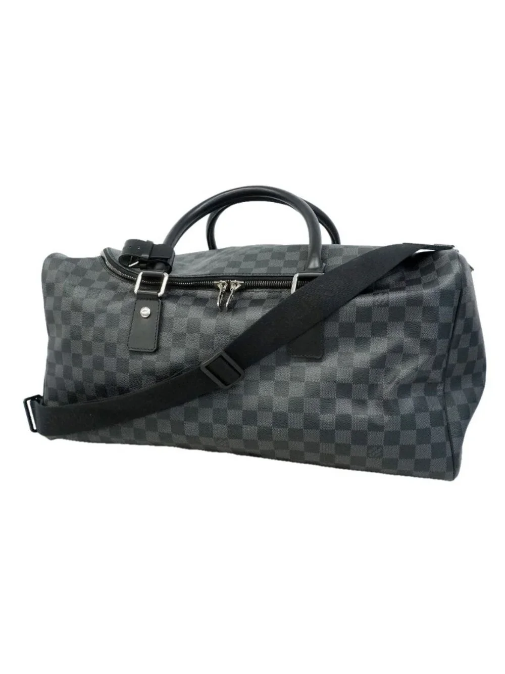 Louis Vuitton Boston Bag Damier Graphite Roadster 50 Black